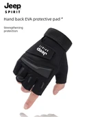 Taktik Yarım Parmak Eldiven - XL - Mavi - 5