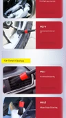 Motosiklet Motor Temizleme Fırçası - 3 Parça Yumuşak Temizleme Fırçası Seti - 9
