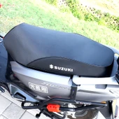 Suzuki UY Centennial Gümüş Tuğla Su Geçirmez Güneş Korumalı Motosiklet Koltuk Kılıfı - 6