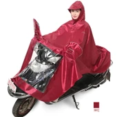 Elektrikli Motosiklet Yağmurluğu - XXXXL - Koyu Mavi (Çift Katmanlı, Aynalı, Çıkarılabilir Çift Siperlikli) - 3