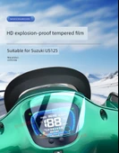 Suzuki US125 Motosiklet Ekran Koruyucu - Nano Yumuşak Film - 2 Adet - 6