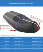 3D Elektrikli Motosiklet Koltuk Kılıfı - S Beden - Renkli - 7