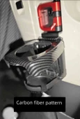 Motosiklet Su Bardağı Tutucu - Xindazhou Honda LA Karbon Desenli Standart Model - 10