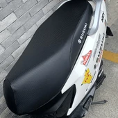 Suzuki UU/UE Siyah Tuğla Su Geçirmez Motosiklet Koltuk Kılıfı - 4