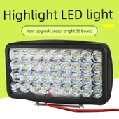 Elektrikli Motosiklet LED Far Ampulü - 36 LED'li - 2