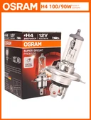 Osram H4 12V/100/90W Halojen Motosiklet Ampulü (Çin Üretimi) - 5