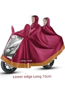 9XL Çift Scooter Yağmurluğu - Ekstra Geniş Ayakkabılı - 10