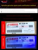 Yamaha AS125 Fuying Dikiz Ayna Seti [Orijinal, Sahteciliğe Karşı] - 10