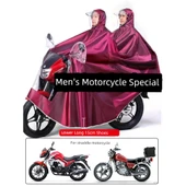 9XL Çift Motosiklet Yağmurluğu - Ekstra Geniş Ayakkabılı - 5