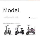 Elektrikli Motosiklet Yağmurluğu - 4XL - Çift Katmanlı - Mavi - Aynasız - 11