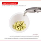 Kuvars Altın Eritme Potası - Yüksek Sıcaklık - 500G - 11