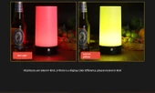 Şarj Edilebilir LED Bar Masa Lambası - Sıcak Beyaz - Baskılı - Type-C - 11