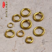 DIY Sarı Bakır Açık Halka - 3/30mm 5'li Paket - 2