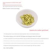 Kuvars Altın Eritme Potası - Yüksek Sıcaklık - 1000G - 6