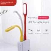 USB Mini LED Taşınabilir Lamba - Rastgele Renk - 5'li Paket - 7
