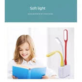 USB Mini LED Taşınabilir Lamba - Rastgele Renk - 10'lu Paket - 5