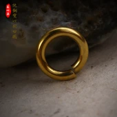 DIY Sarı Bakır Açık Halka - 1.0*8.0mm - 5