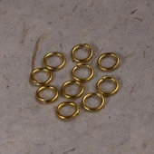 DIY Sarı Bakır Açık Halka - 1.5*10mm - 1