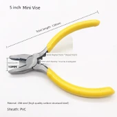 5-İnç Mini Üst Keski Pense - 7