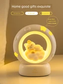 Şarj Edilebilir LED Gece Lambası - Renkli Panda - 12