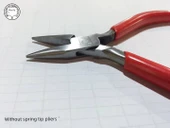 Yaylı Düz Burun Pense - Takı İşleme Pensesi - 6