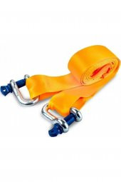 KKDAVM Çekme Halatı Lüx 3 mt Çelik Uçlu 3 ton Çeki Halatı - 6