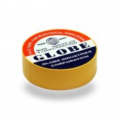 Globe Elektrik İzole Bandı Sarı 19mm  ( 1 Adet ) - 1