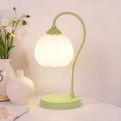 Modern Minimalist Komodin Masa Lambası - Balkabağı Limon Yeşili - 2