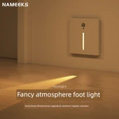 86 Tip LED İndüksiyonlu Gece Lambası - Alüminyum Anahtarlı Tek Ağızlı Beyaz 3000K - 2