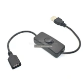 Mini Taşınabilir LED Masa Lambası - Anahtarlı USB Uzatma Kablosu - 1