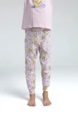 14102 Toontoy Kız Çocuk Komple Baskılı Pijama Takım 14102 - 3