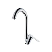 Tema Flora Kuğu Evye Mutfak Bataryası Musluk Krom TSE li - 1