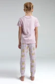 14102 Toontoy Kız Çocuk Komple Baskılı Pijama Takım 14102 - 4