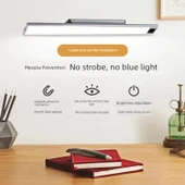 Duvara Monte LED Masa Lambası - 600mm, Üç Renk Sıcaklığı, Döner Tabanlı, Göz Koruma - 8