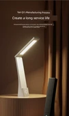 LED Göz Koruma Masa Lambası - Beyaz, Üç Renk Kademeli, Çift Girişli, 6000mm - 6