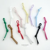 Minimalist Deri Örgü Araba Anahtarlık - No. 5 Stil H208 thumbnail 2