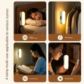 Manyetik LED Masa Lambası - Dokunmatik Anahtar - 2800mA - 10-180 Saat - Fişli - 6