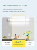 Göz Koruma LED Lamba - 0.9 m - 28W - 5000K - 3m Kablo - 5