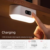 Şarj Edilebilir LED Masa Lambası Başucu Gece Lambası - 1200mA Şarjlı thumbnail 1