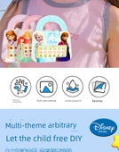 Disney Pamuk Prenses 3D Küpe Sticker Seti - 110 Adet - 8