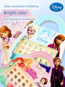 Disney Pamuk Prenses 3D Küpe Sticker Seti - 110 Adet - 6