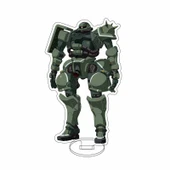 Mobile Suit Gundam Akrilik Ayaklı Stand Süs - Renk 4 - 1