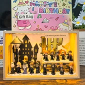 Harry Potter El Yapımı Masa Lambası - Mini Natürmort Hediye Seti - Fişli Model - 2