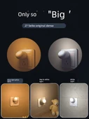 LED Gece Lambası - Sensörlü - Ilık Beyaz Işık - 1 Watt - 3