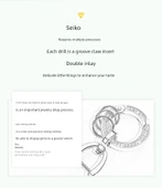 Elmas Detaylı Anahtarlık - Zincir ve Tokalı - Rose Gold thumbnail 11