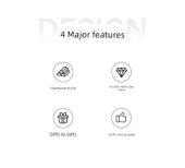 Elmas Detaylı Anahtarlık - Zincir ve Tokalı - Rose Gold thumbnail 9