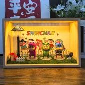 Crayon Xiaoxin Gece Lambası - Pijama Yenidoğan Raporu - Fişli - 4