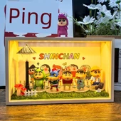 Crayon Xiaoxin Gece Lambası - Pijama Yenidoğan Raporu - Fişli - 2