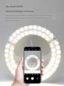 LED Tavan Lambası Dönüşüm Kiti - Halka 38W Beyaz Işık - 2