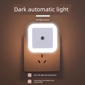 LED Takılabilir Gece Lambası - Kare Sarı - 2